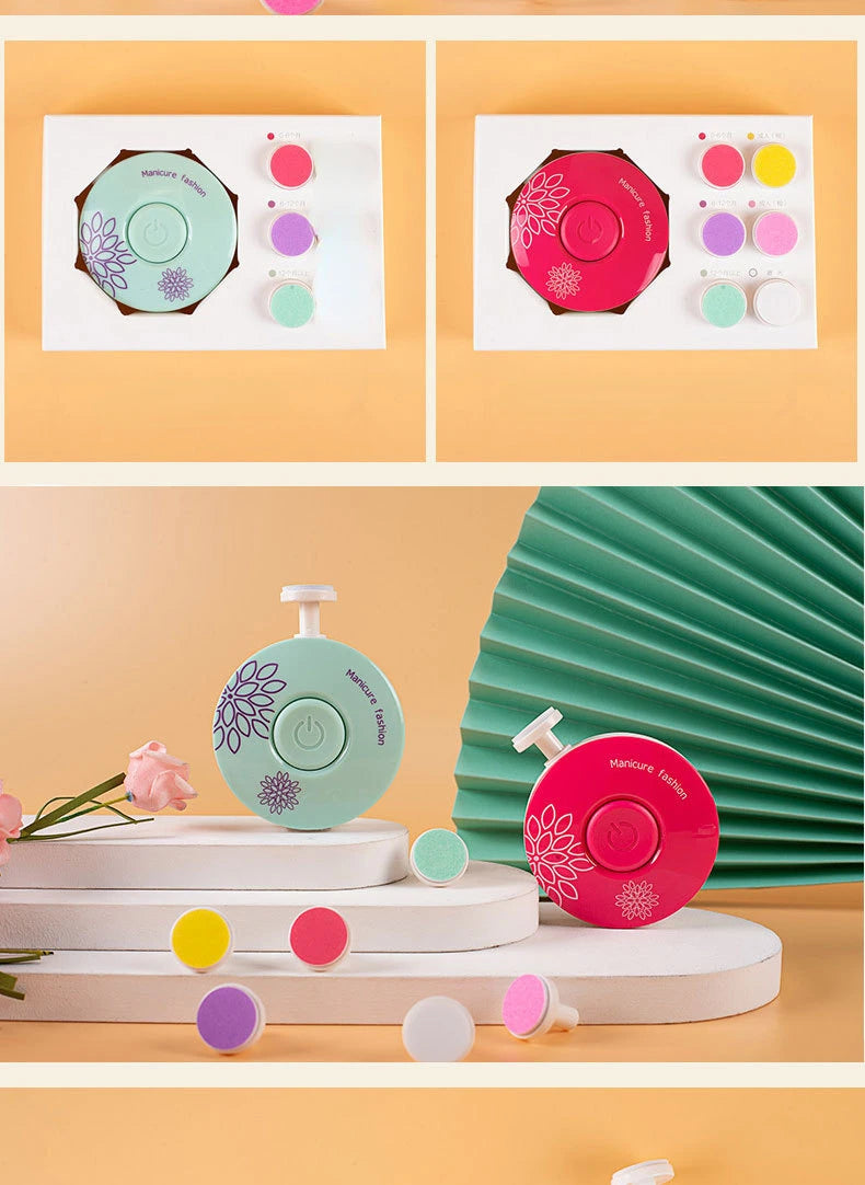 Electric Baby Nail Trimmer Baby Items Kid Nail Polisher Tool Care Kit Easy To Trim Nail File Newborn Baby Things Bebe Accessorie